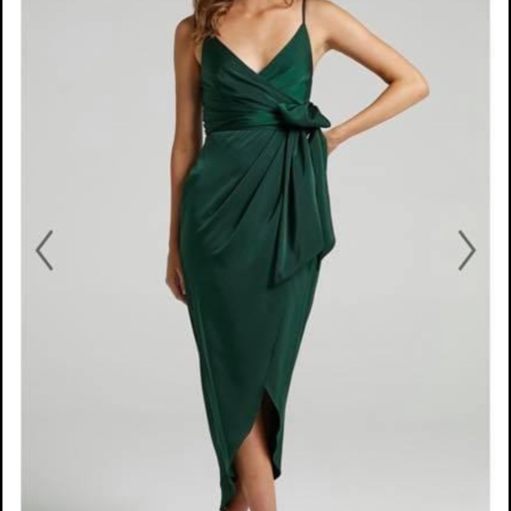 ShowPo emerald green dress